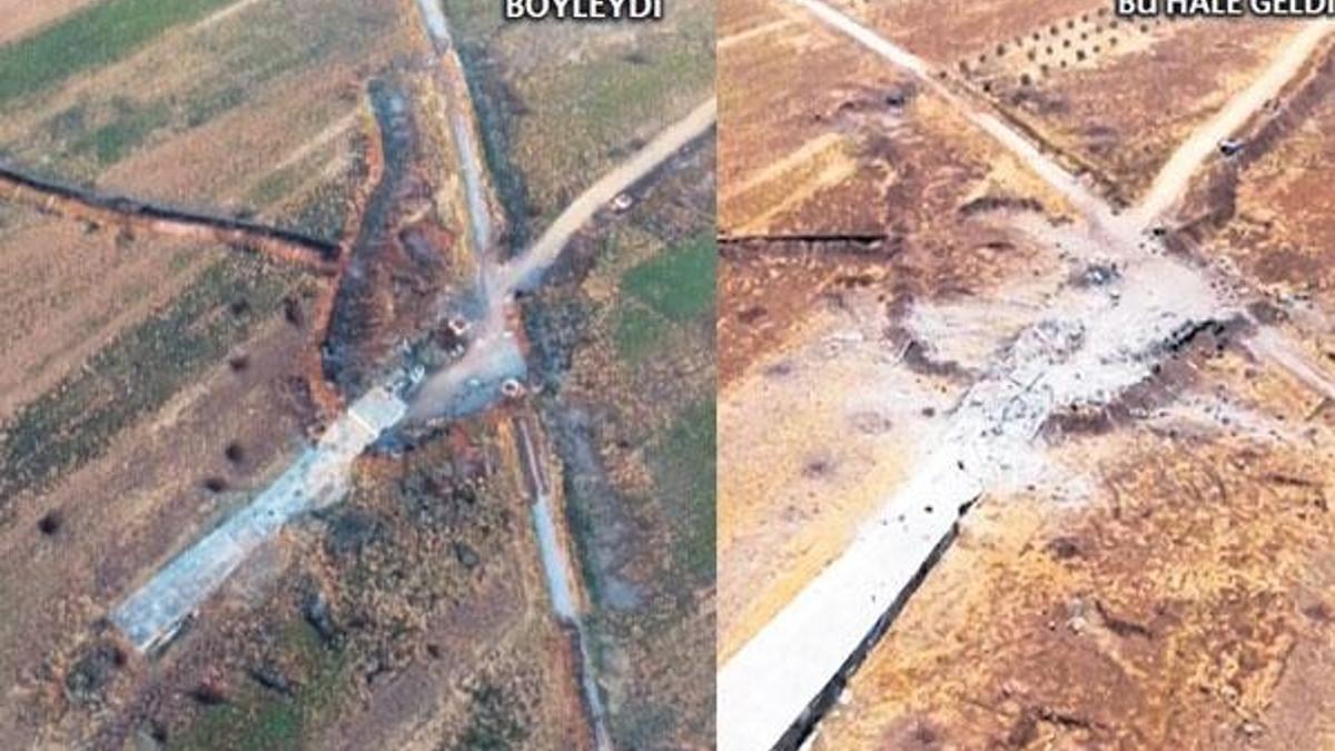 YPG’nin güvenlik noktası yok edildi