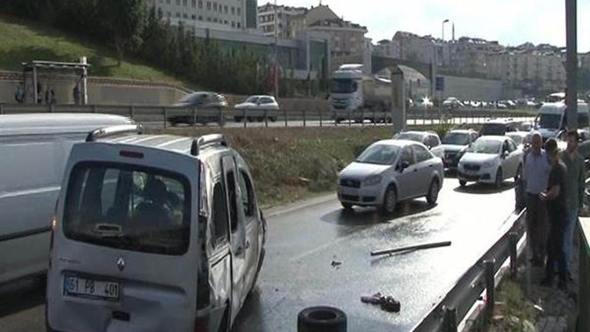 Şile yolunda kaza: İki çocuk bir kadın yaralı