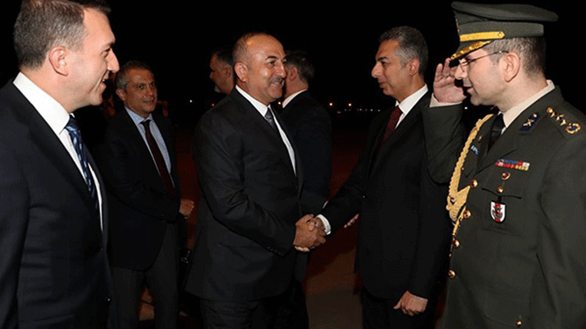 Dışişleri Bakanı Çavuşoğlu Irak'ta