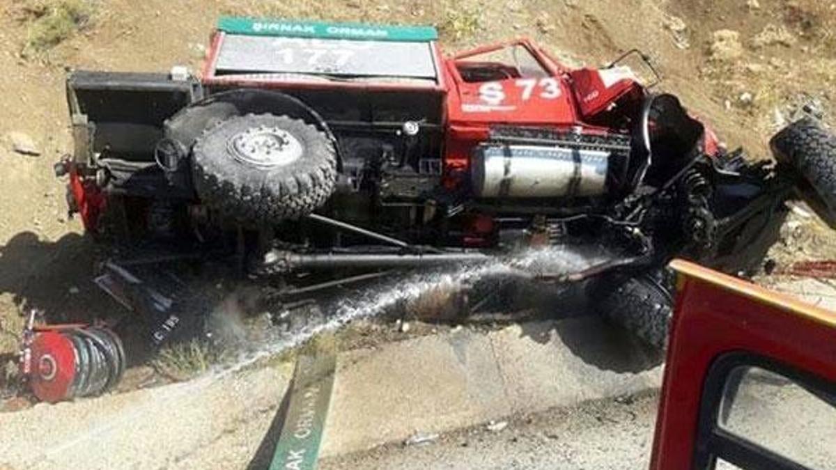 Elazığ’da arazöz devrildi: 1 ölü