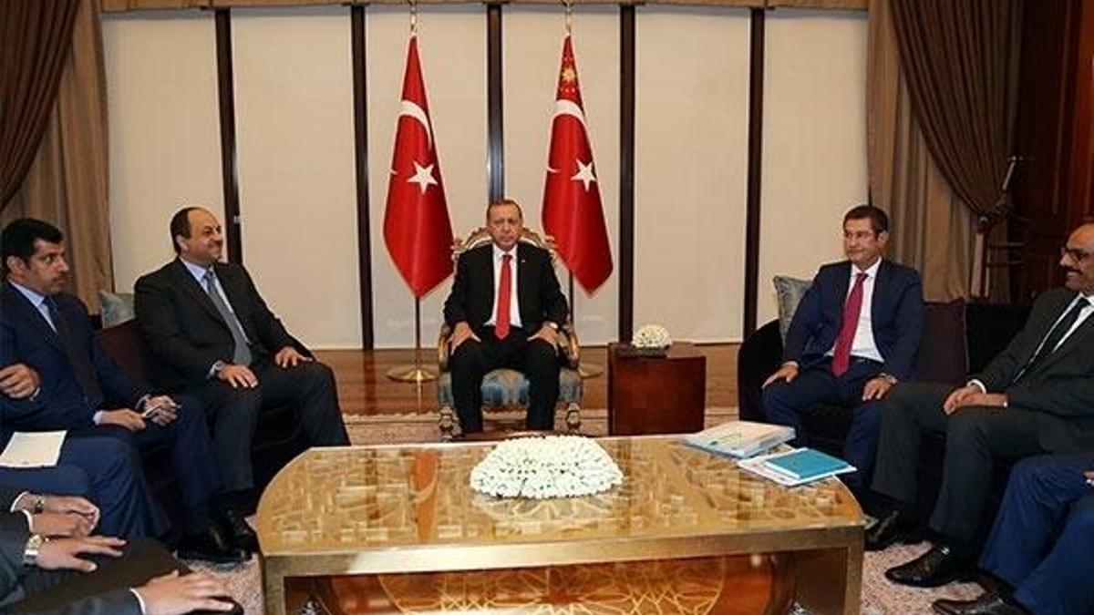 Cumhurbaşkanı Erdoğan, Katar Savunma Bakanı'nı kabul etti