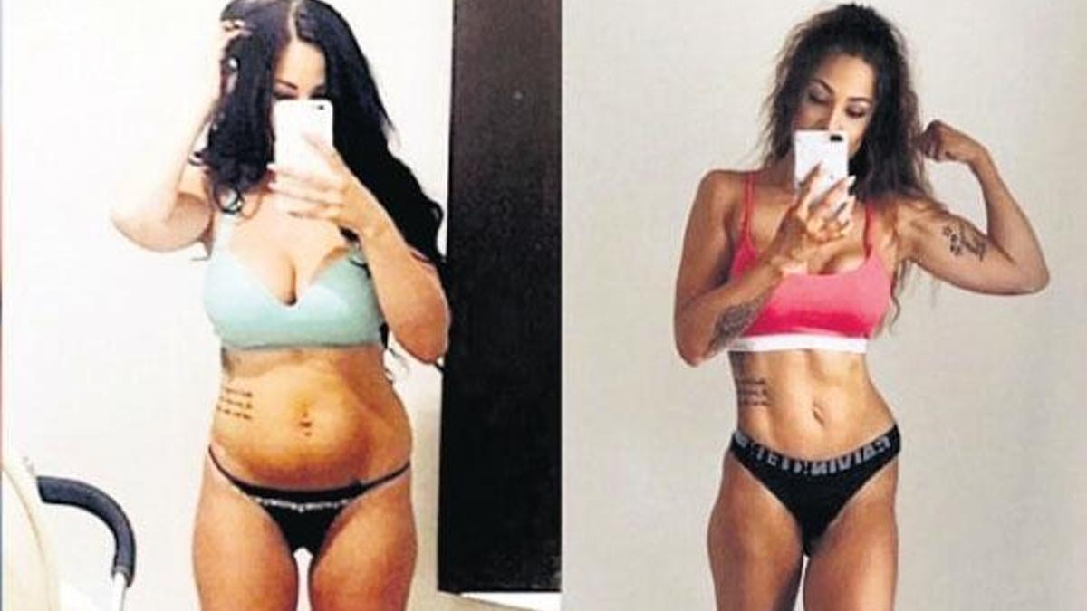 Adım adım zayıfladı Instagram fenomeni oldu