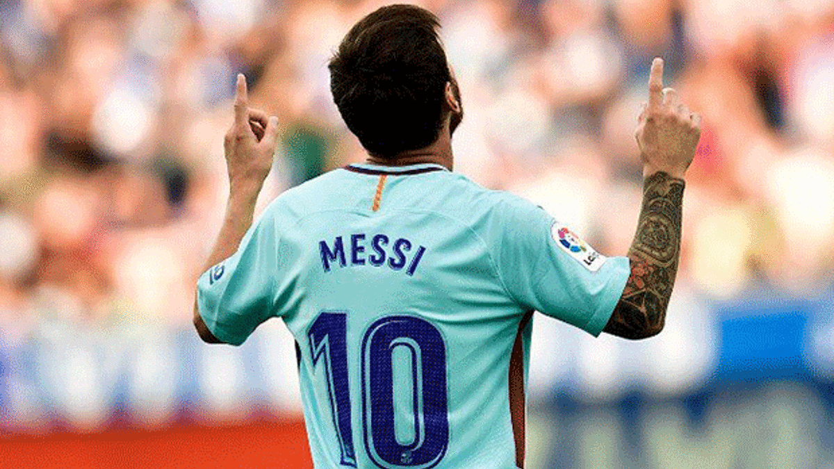 Messi, Barcelona'yı sırtladı