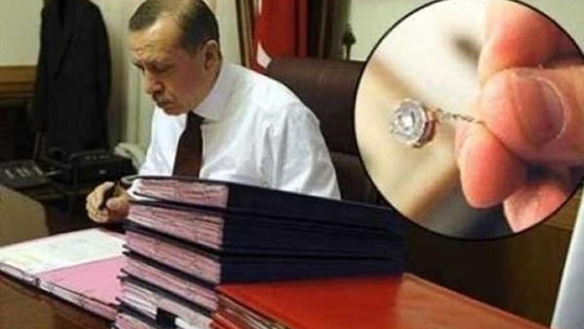 Erdoğan'ın ofisinden çıkan 'böcekleri' yıldız birimi getirmiş