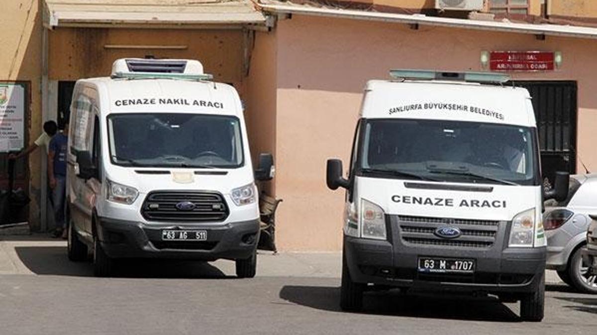 Tıkanan sulama borusunda cenin bulundu
