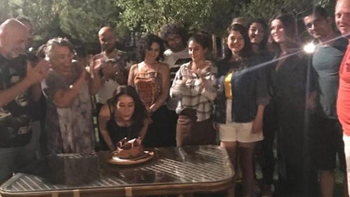 'Aşk ve Mavi' setinde sürpriz!
