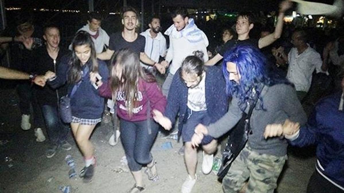 Önce rock, sonra kasap havası!