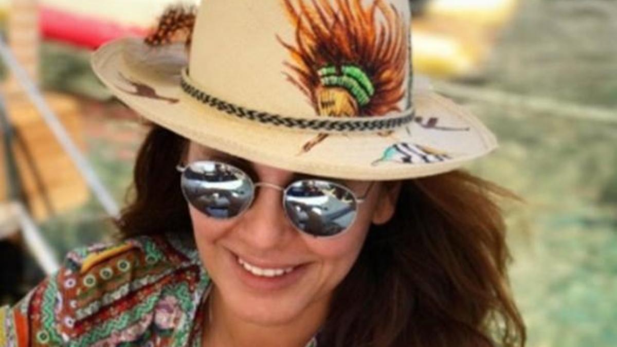 Özlem Kaymaz'ın tatil şıklığı!