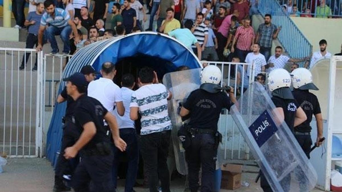 Ziraat Türkiye Kupası maçında kavga: 7 yaralı