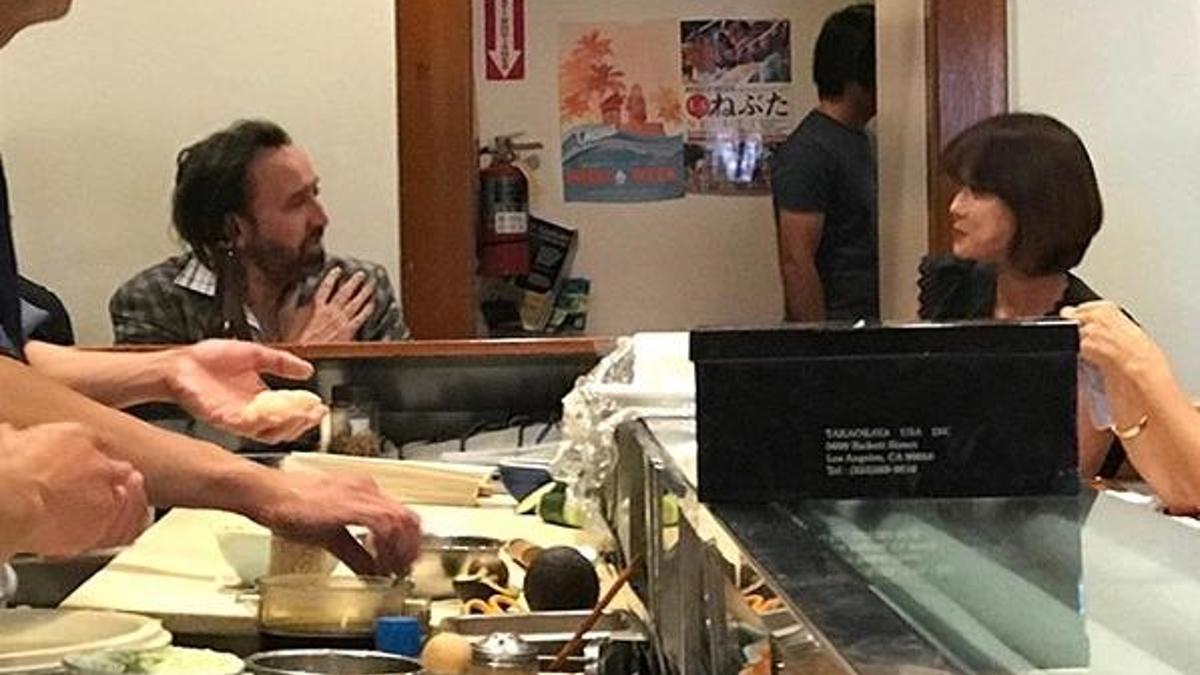 Nicolas Cage çapkınlık yaparken fena yakalandı!