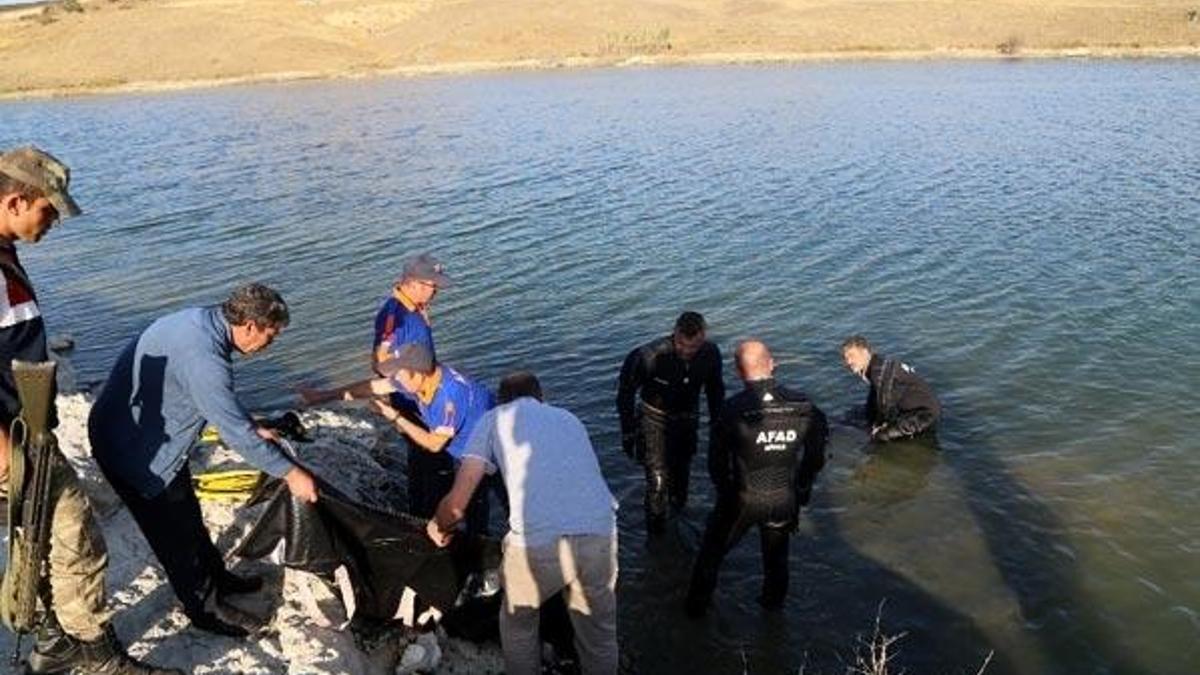Kayıp kadının cesedini AFAD gölde buldu