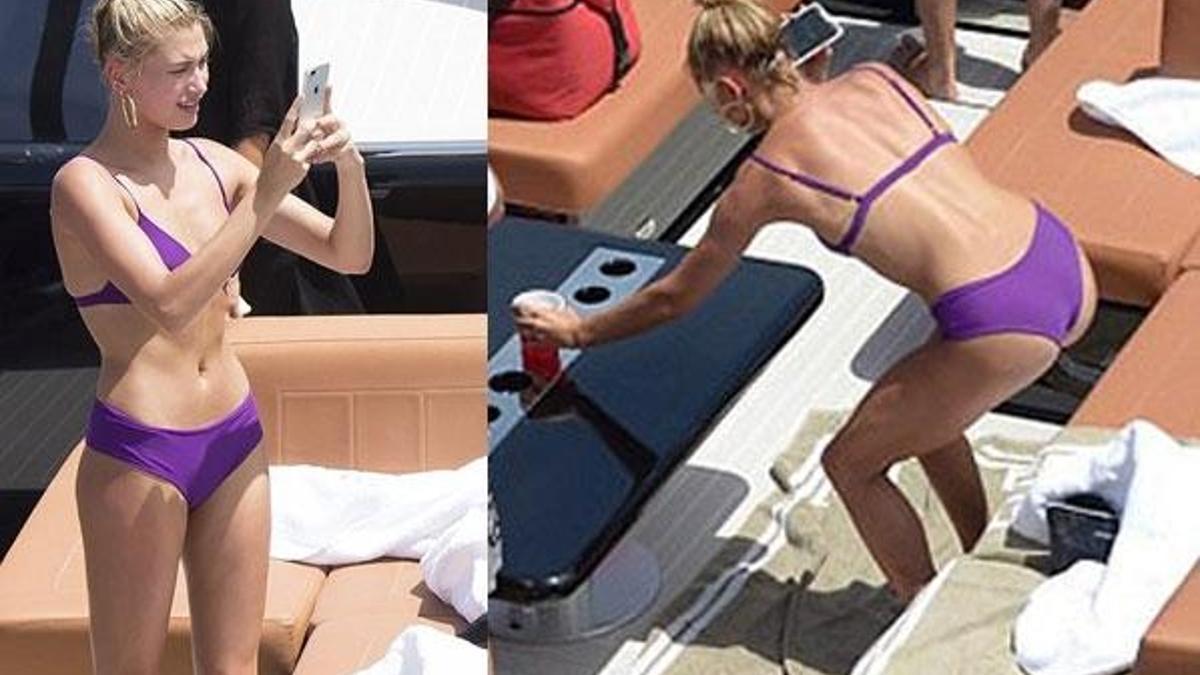 Hailey Baldwin kimseye aldırış etmedi!