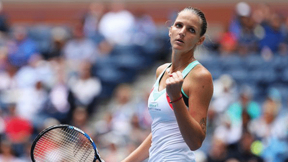 Pliskova çeyrek finalde