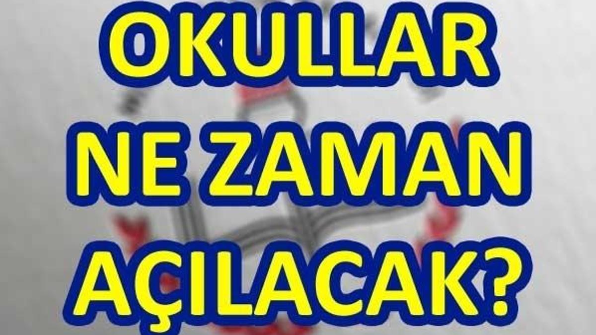 Okullar ne zaman açılacak? MEB 2017 2018 takvimini açıkladı