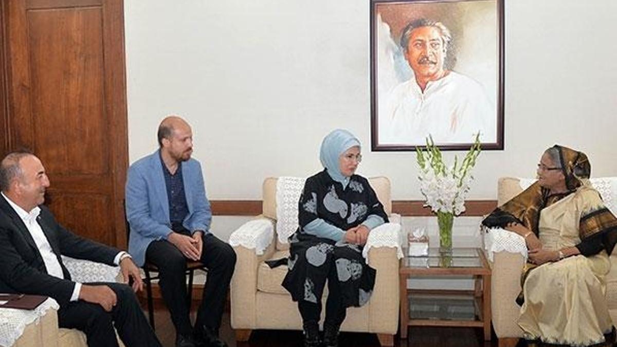 Emine Erdoğan, Bangladeş Başbakanı Hasina ile görüştü