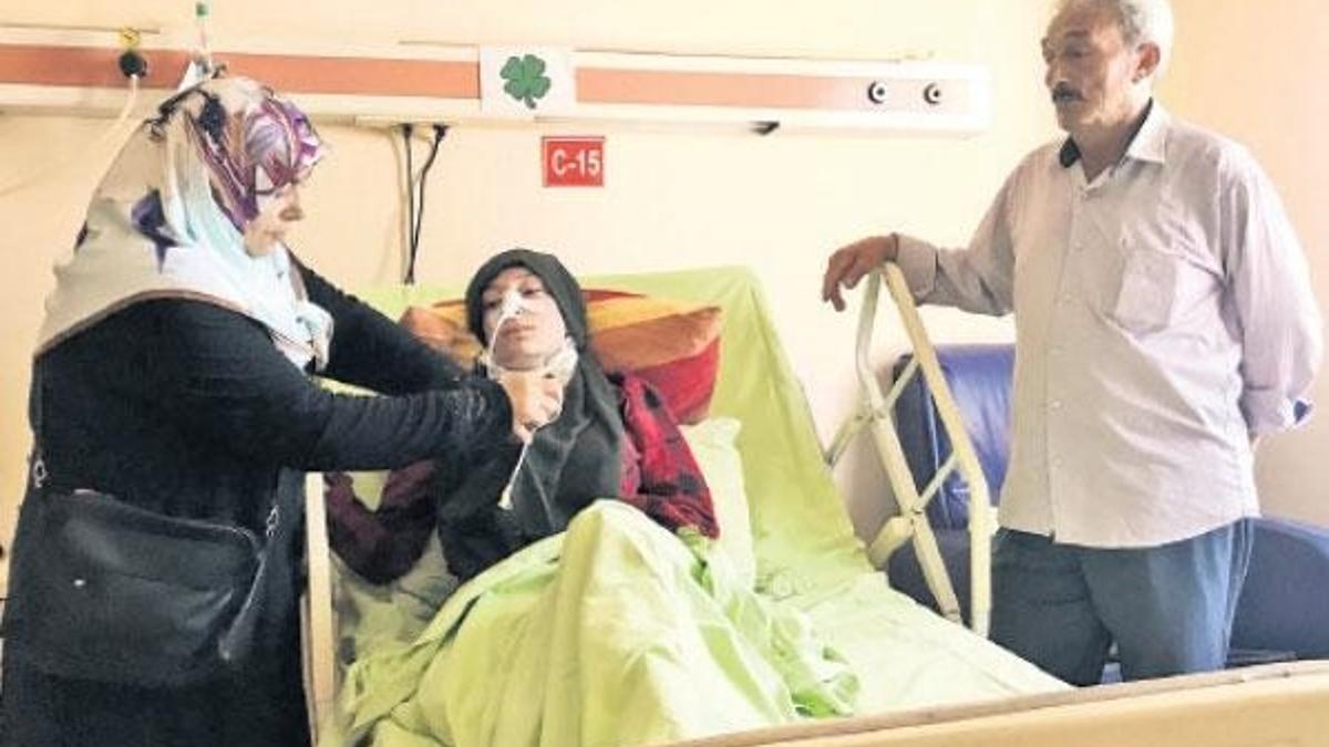 Go-Kart’ta şalı dolanan  hemşire ölümden döndü