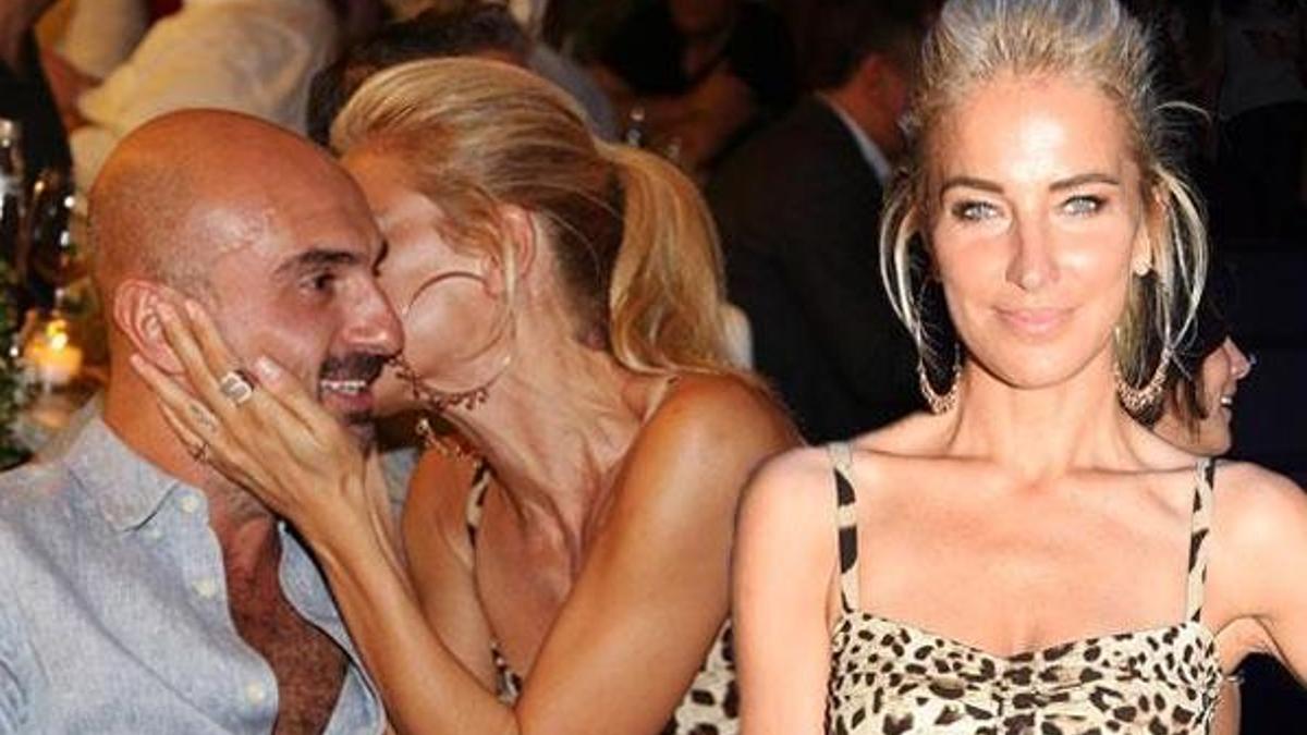 Burcu Esmersoy aşka geldi! Öpücüklere boğdu...