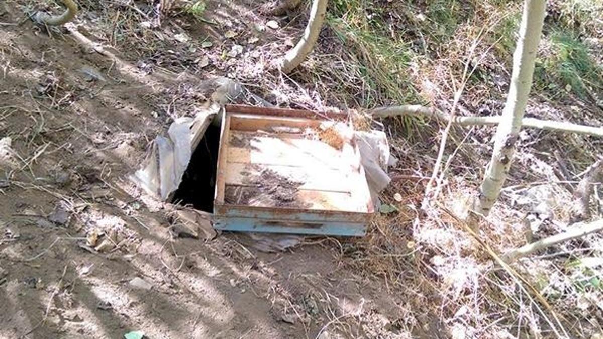 Van'da PKK'ya ait sığınak bulundu