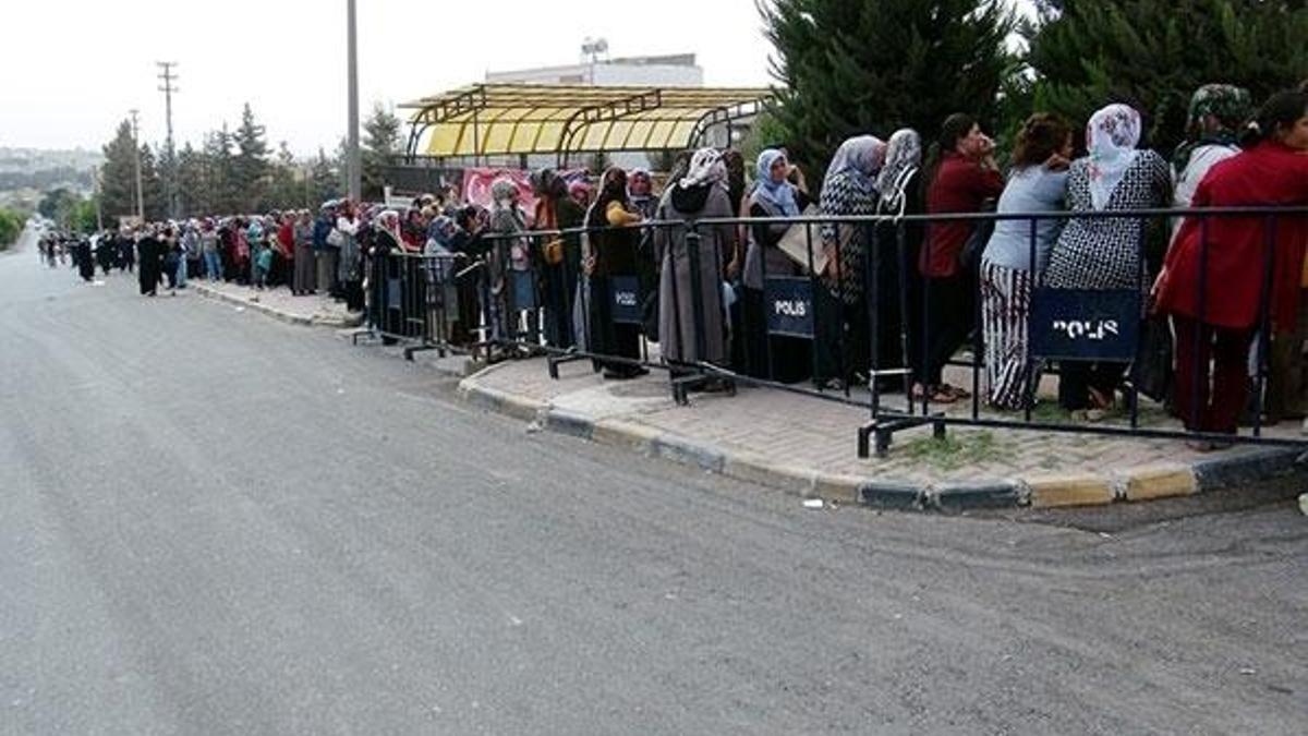 Kilis'te geçici işe yoğun başvuru