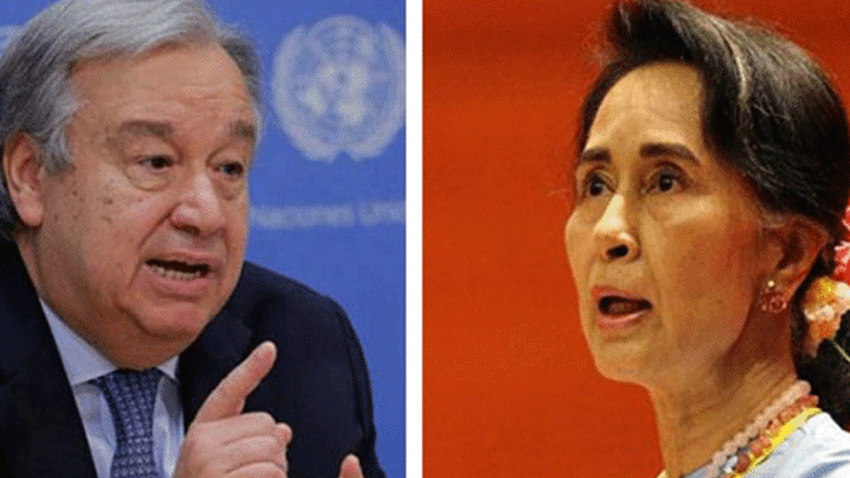 BM Genel Sekreteri Guterres'ten flaş Myanmar açıklaması