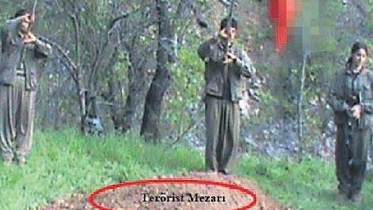 O görüntüler ortaya çıktı! PKK'lılar...