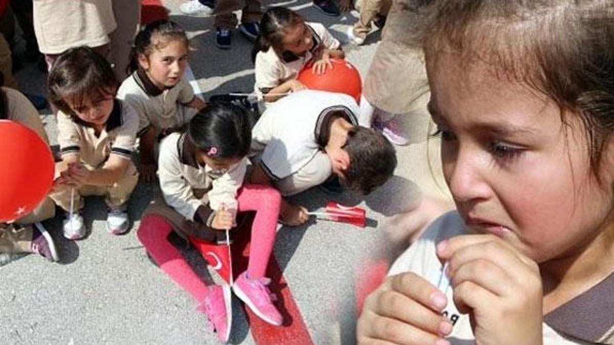 Bolu'da öğrencileri bunaltan tören