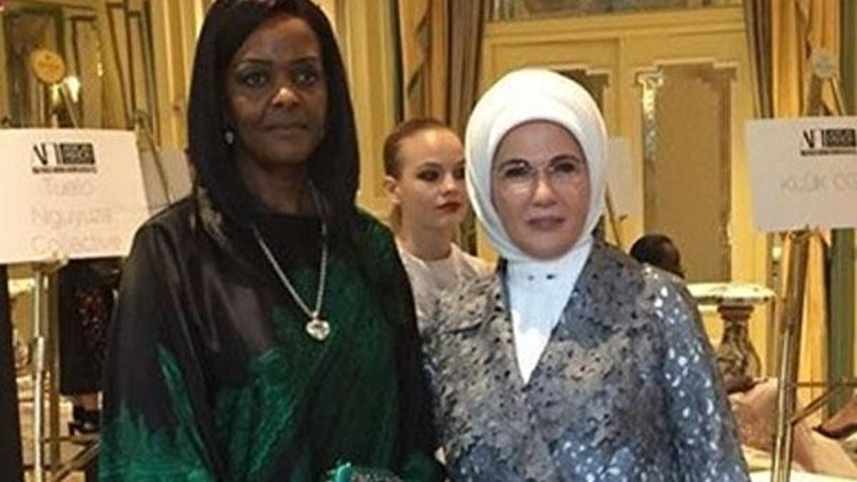 Emine Erdoğan'a dünyaca ünlü modelden teşekkür!