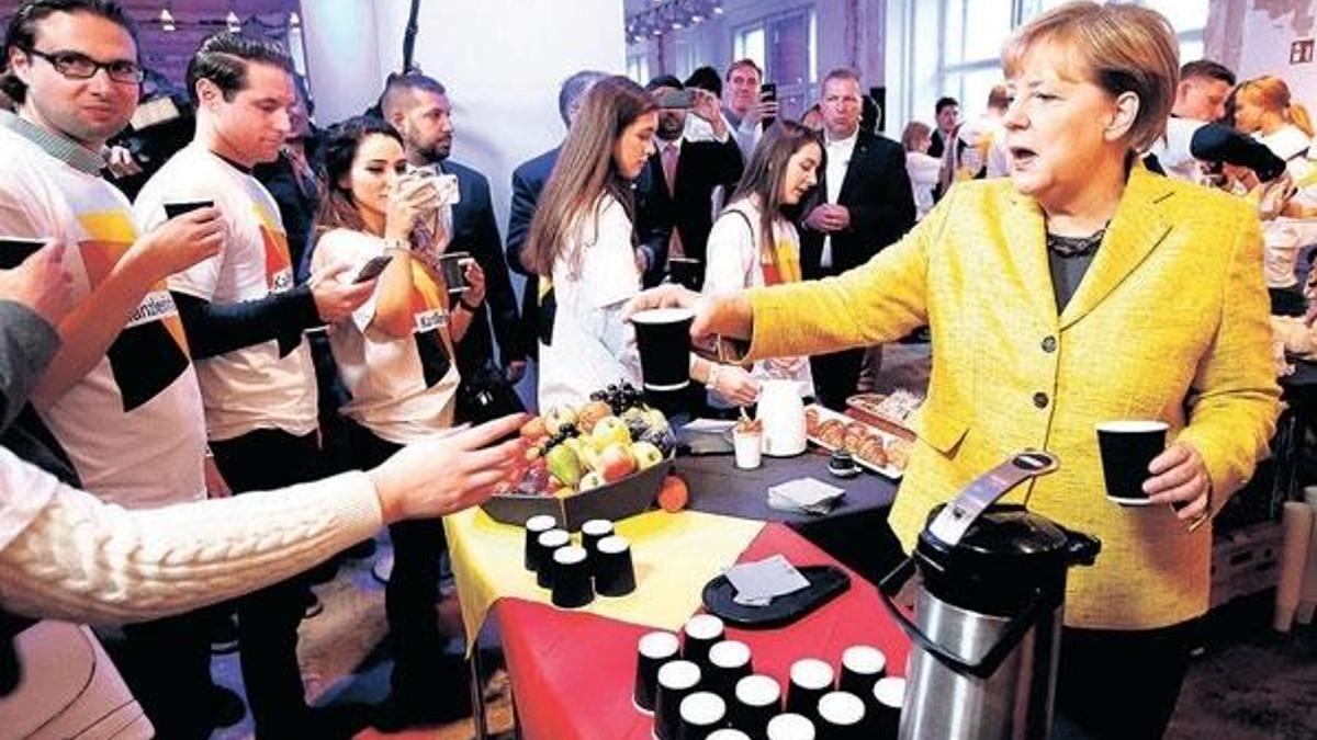Alman seçmen sandık başında