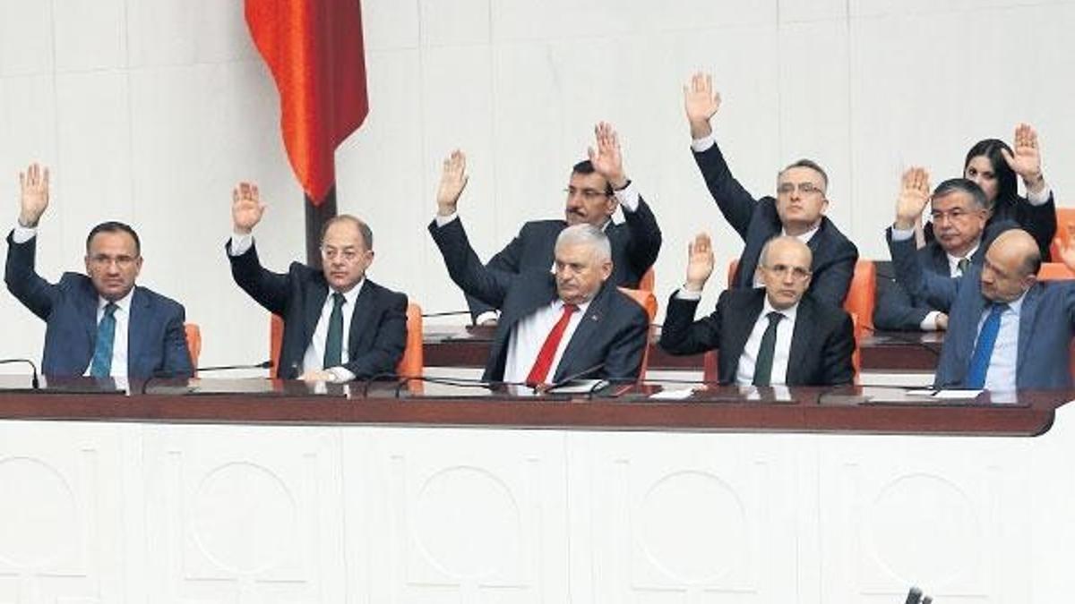 Meclisten 'güçlü' evet!