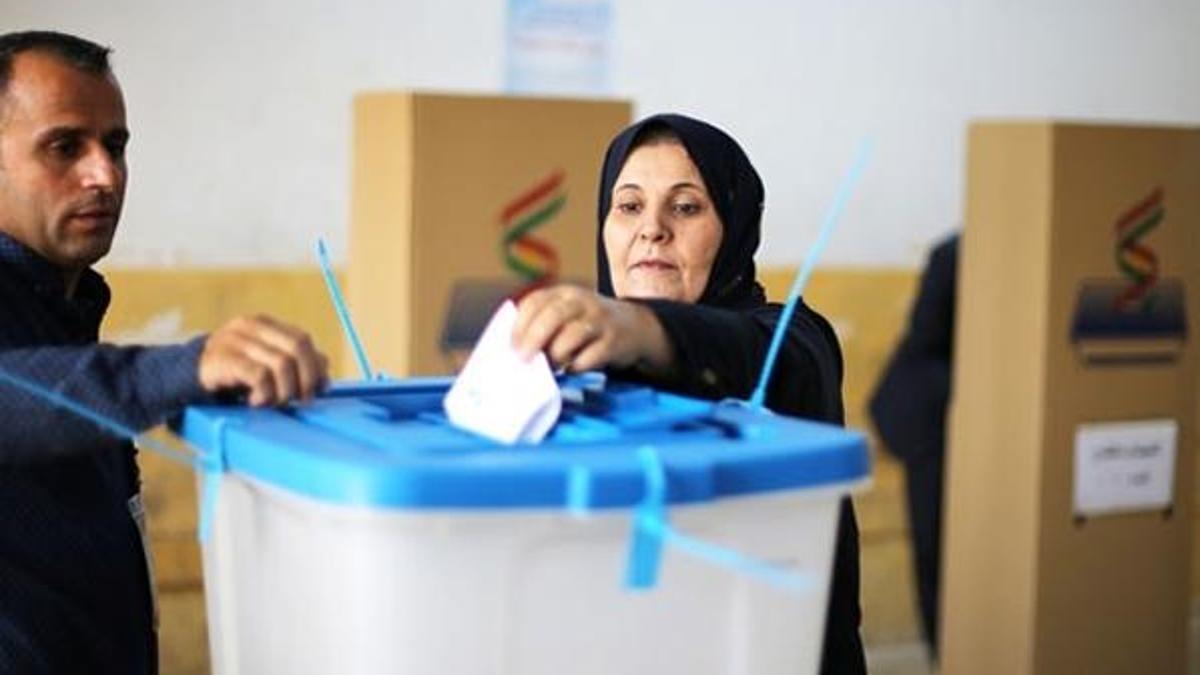 K. Irak'ta oy verme işlemi devam ediyor
