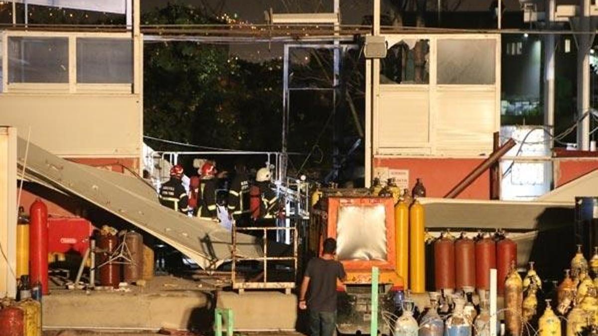 Kocaeli'de fabrikada patlama: 1 ağır yaralı