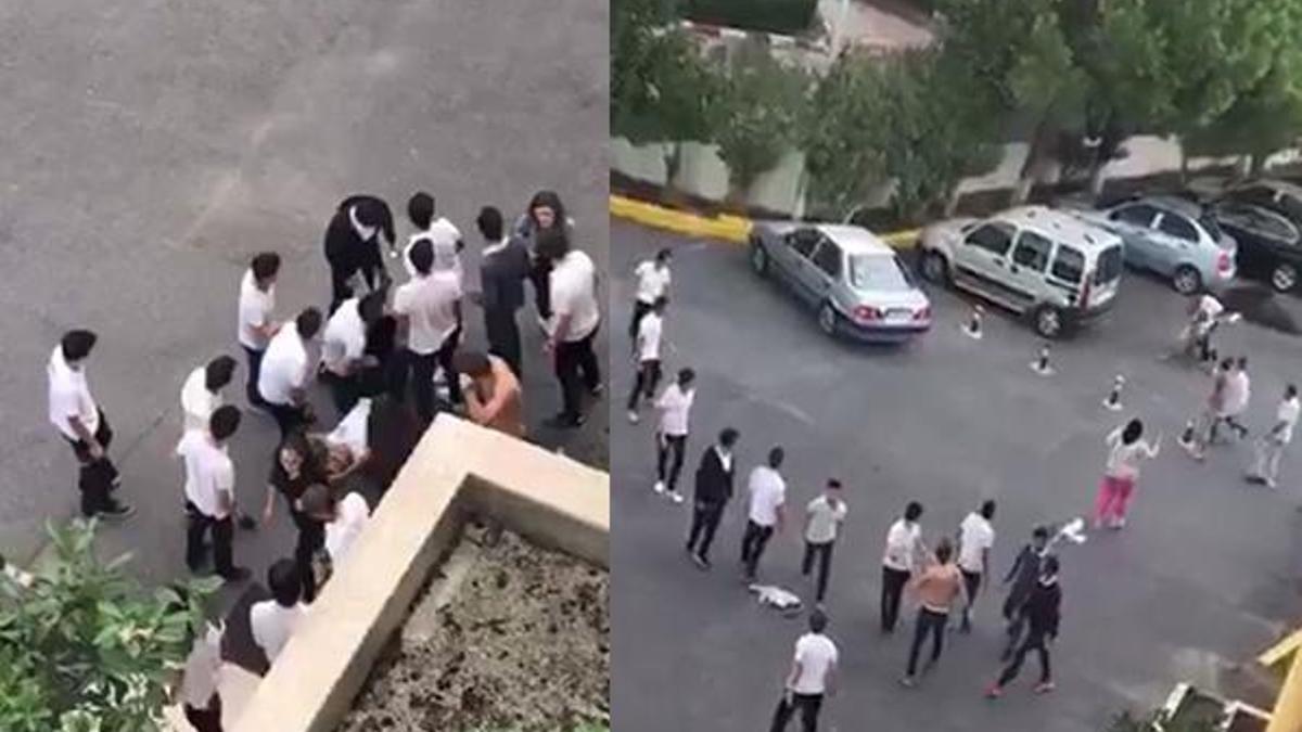 Ataköy Anadolu Lisesi'nde dehşet anları! Öğrenciler ayaklandı...