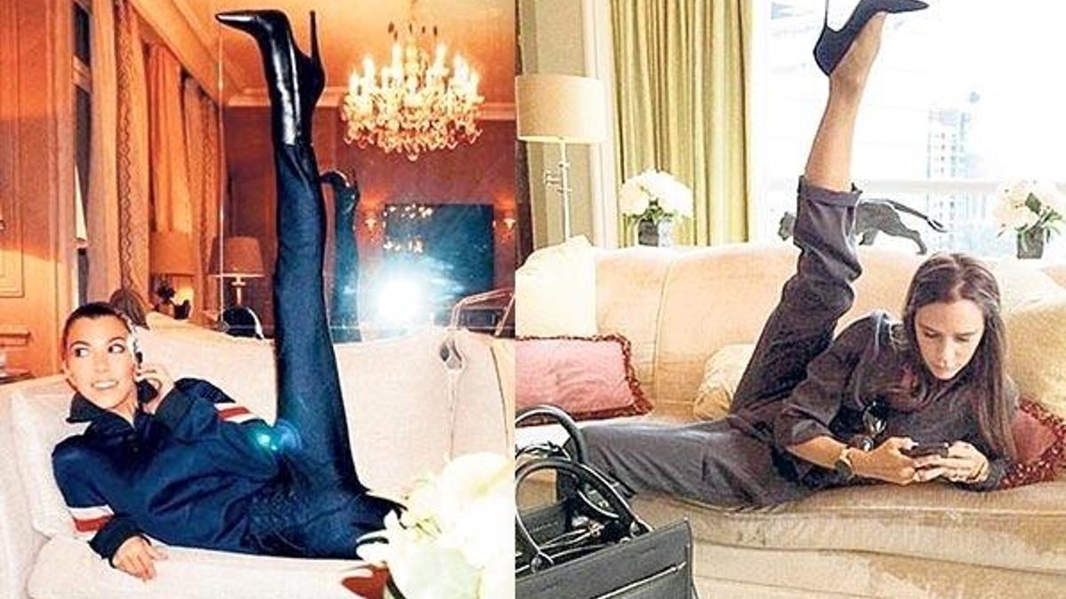 Kourtney’den Victoria’ya gönderme!