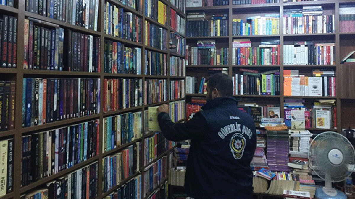 İstanbul'da korsan kitap ve korsan film operasyonu