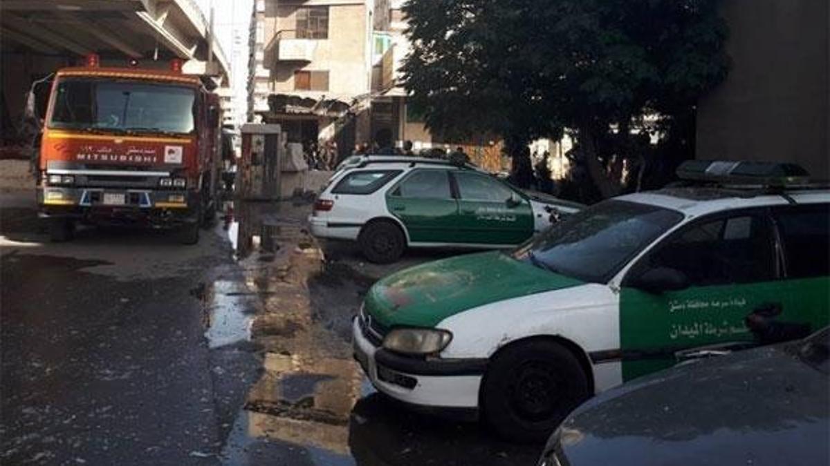Son dakika... Şam'da polis merkezine çifte saldırı! Çok sayıda can kaybı var