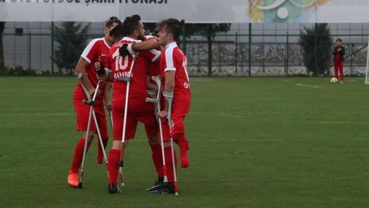 Ampute Milli Takımı Almanya'yı ezdi geçti!