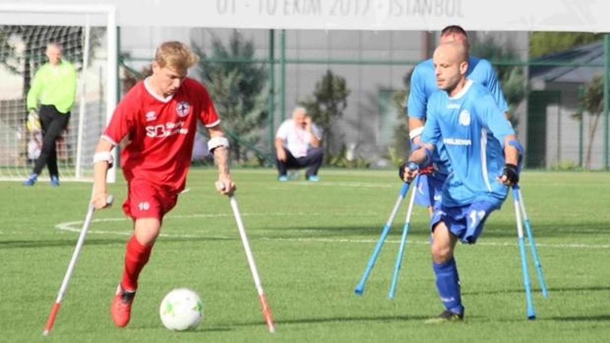 Avrupa Ampute Futbol Şampiyonası'nda ikinci gün sonuçları