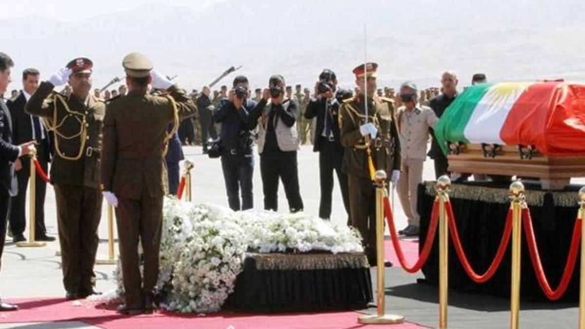 Talabani'nin naaşı Süleymaniye'ye getirildi!