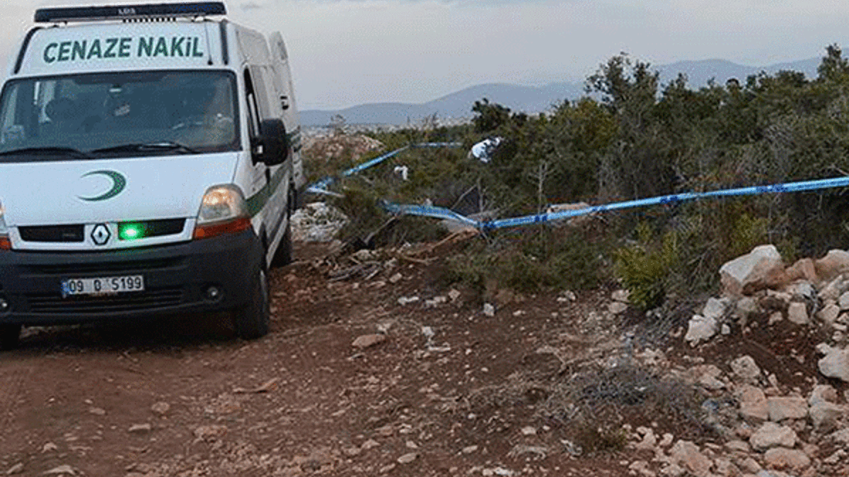 Aydın'da yanmış kadın cesedi bulundu
