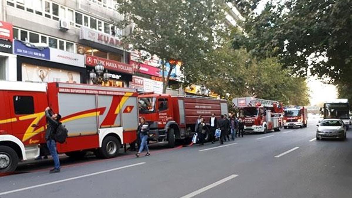 Başkent'te korkutan yangın!
