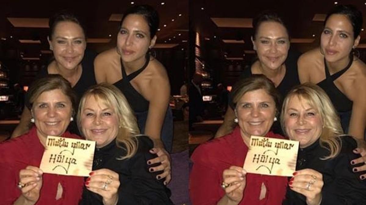 Hülya Avşar'ı duygulandıran sürpriz!