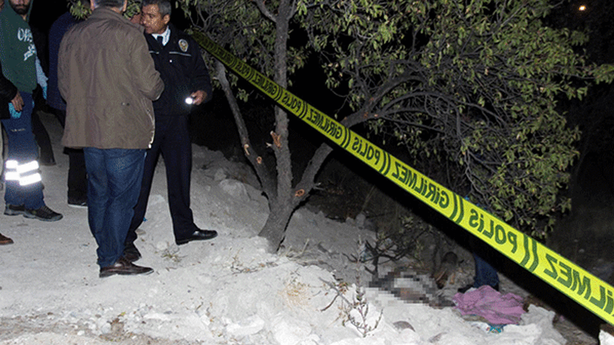 Köpeğin sesine gittiler, cesetle karşılaştılar