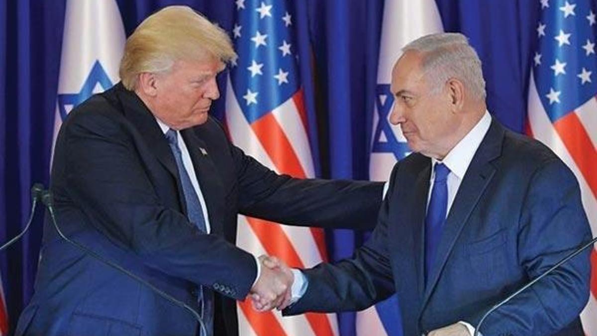 Trump'a tek destek Netanyahu'dan geldi!