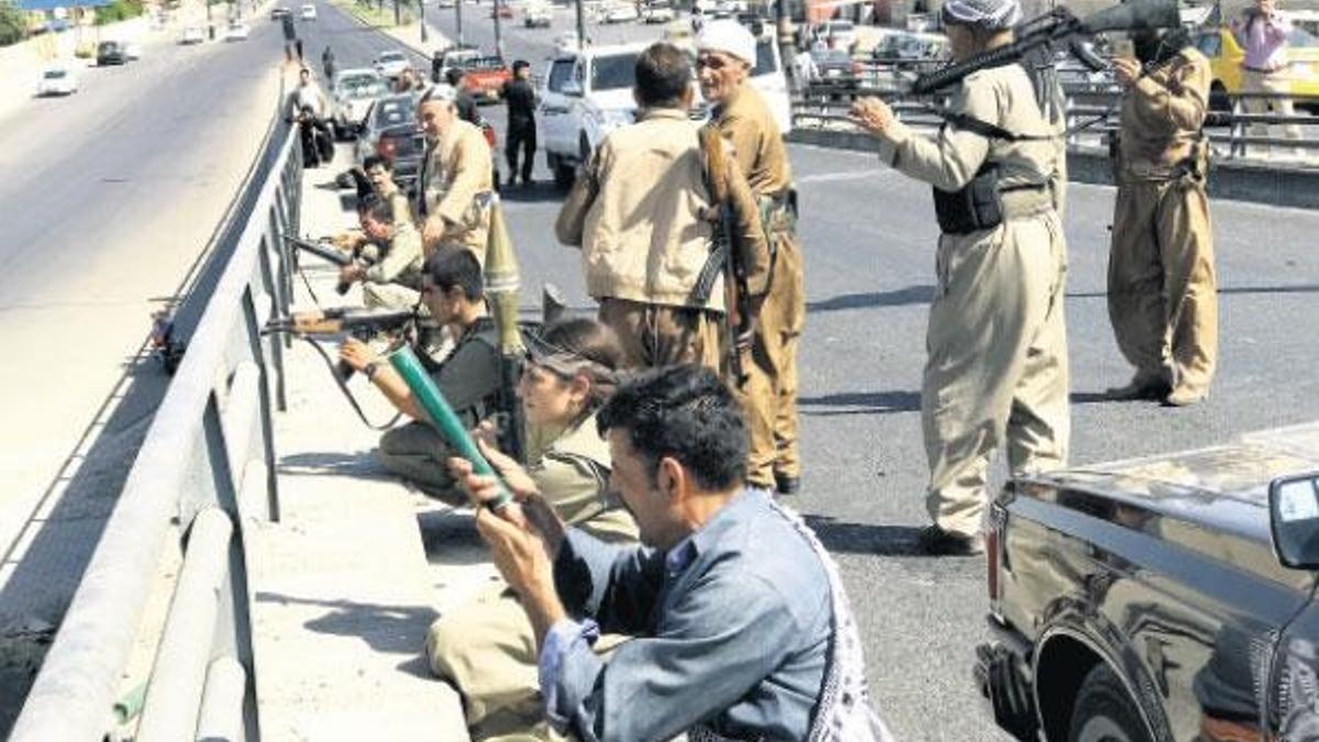 PKK, kentte siper aldı