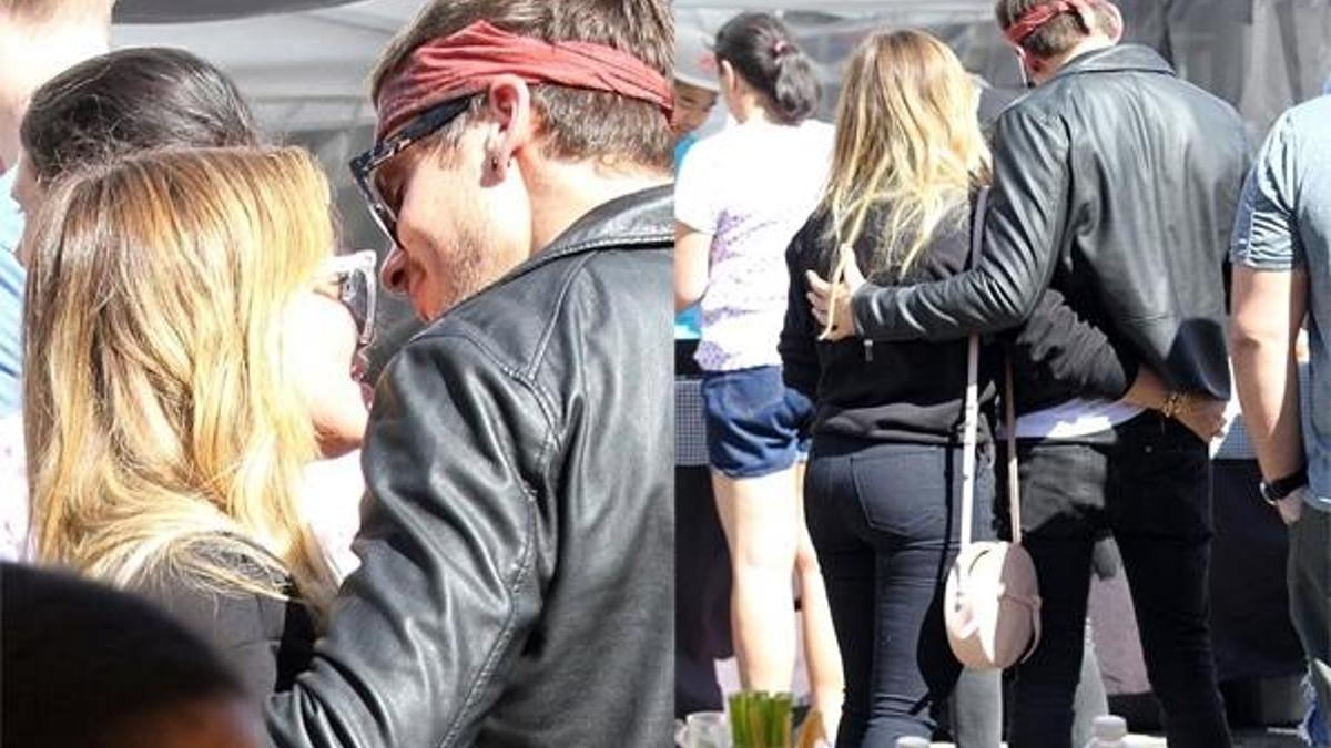 Hilary Duff sevgilisi ile sokak ortasında böyle yakalandı!