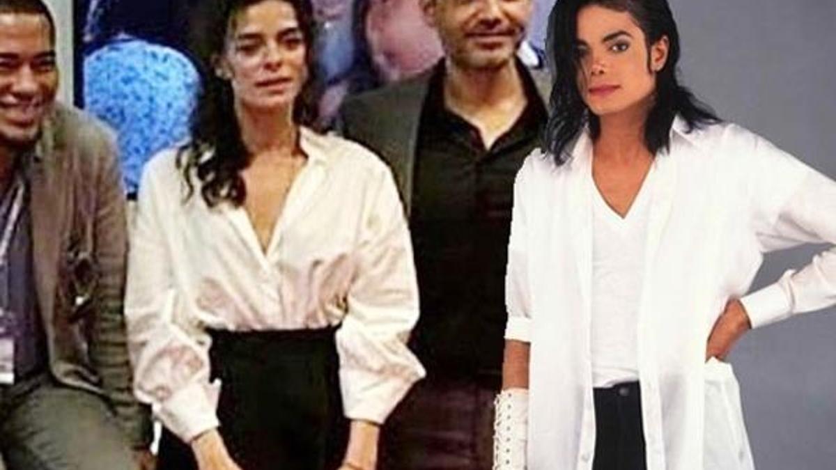 Özge Özpirinçci'yi Michael Jackson'a benzettiler