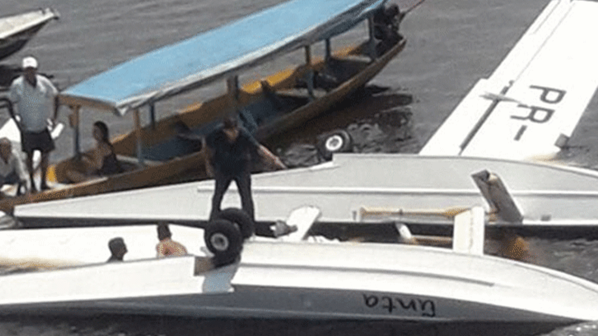 Greenpeace uçağı düştü!