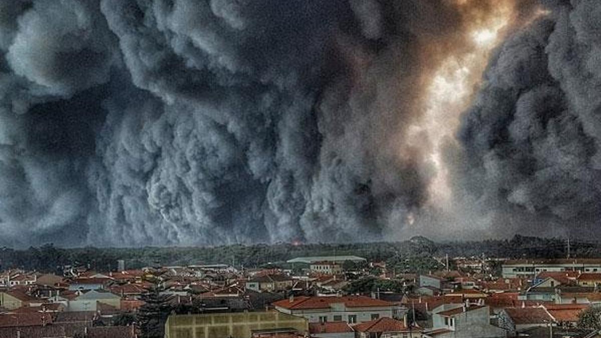 Yangın istifa getirdi! Görgü tanıkları şokta: Dünyanın sonu gibi