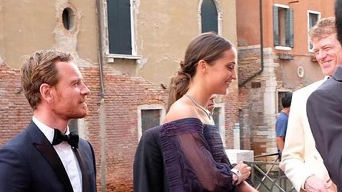 Michael Fassbender ile Alicia Vikander gizlice evlendi!
