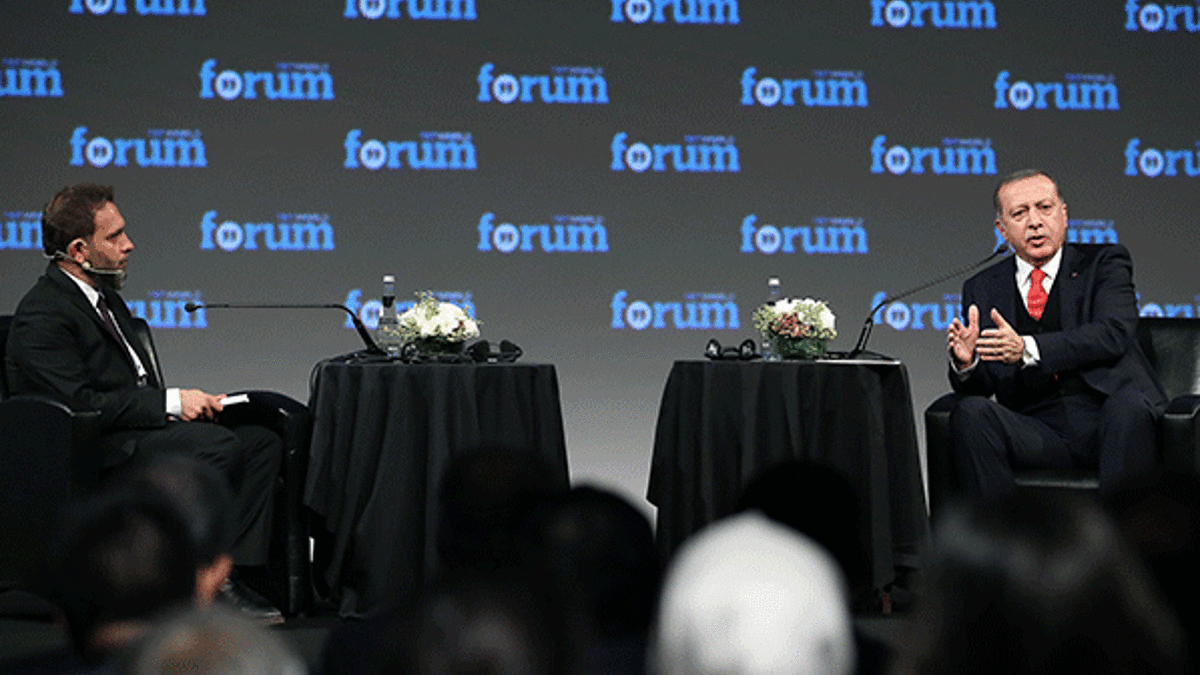 Erdoğan: Güçlü olanın haklı olduğu bir dünyada yaşıyoruz
